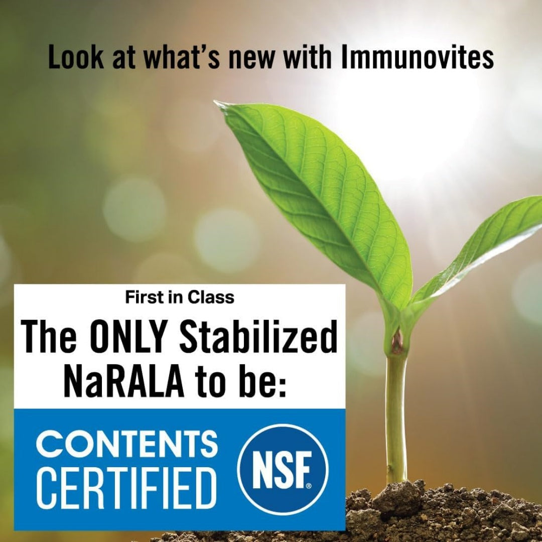 Stabilized R-Alpha Lipoic Capsules ((TRUE)) 600mg per Serving - (60ct Bottles) High Potency (Low Sodium)